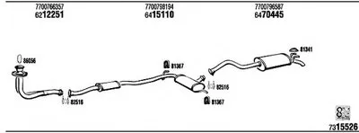 Система выпуска ОГ WALKER купить