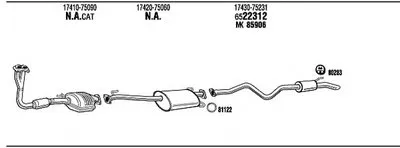 Система выпуска ОГ WALKER купить