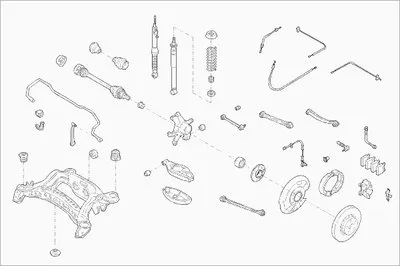 Рулевое управление; Подвеска колеса BOGE купить