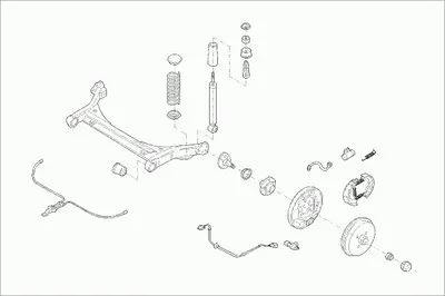 Рулевое управление; Подвеска колеса BOGE купить