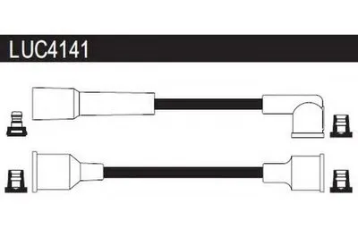 Комплект проводов зажигания LUCAS ELECTRICAL купить