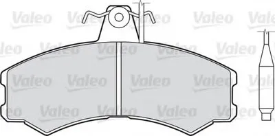 Комплект тормозных колодок, дисковый тормоз VALEO купить