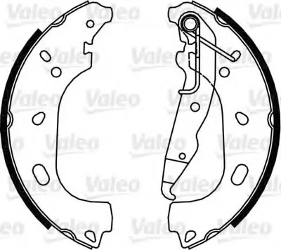 Комплект тормозных колодок VALEO купить