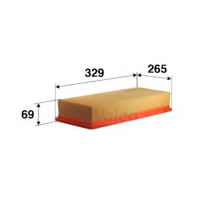 Воздушный фильтр VALEO купить