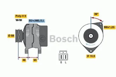 Генератор BOSCH купить