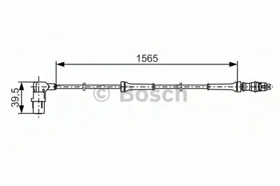 Датчик, частота вращения колеса BOSCH купить