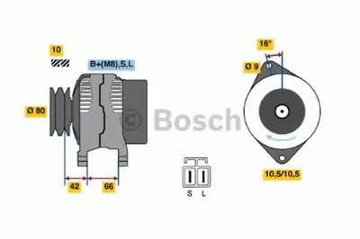 Генератор BOSCH купить