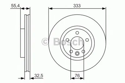 Тормозной диск BOSCH купить