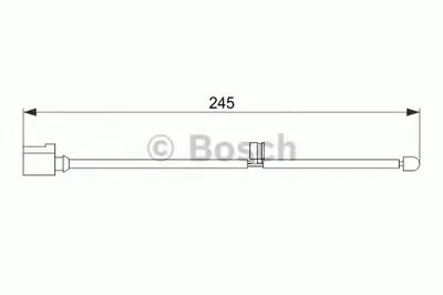 Сигнализатор, износ тормозных колодок BOSCH купить