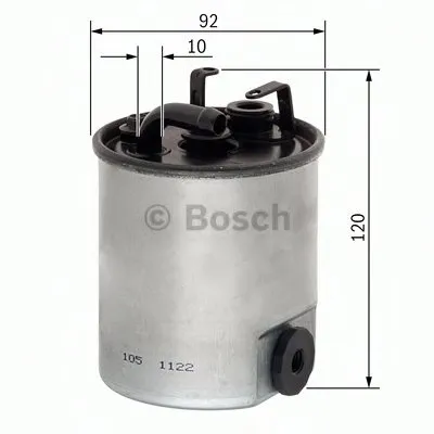 Топливный фильтр BOSCH купить