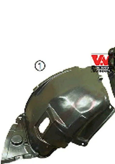 Обшивка, колесная ниша VAN WEZEL купить