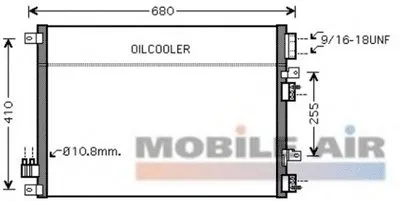 Конденсатор, кондиционер VAN WEZEL купить