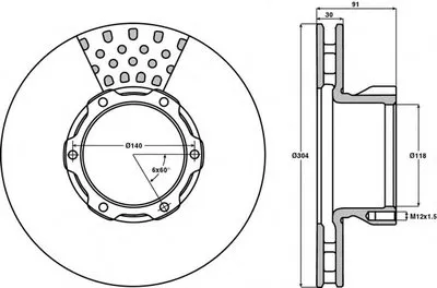 Тормозной диск JURID купить