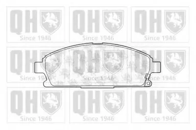 Комплект тормозных колодок, дисковый тормоз QUINTON HAZELL купить