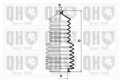 Комплект пылника, рулевое управление QUINTON HAZELL купить