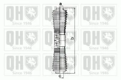 Комплект пылника, рулевое управление QUINTON HAZELL купить