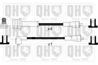 Комплект проводов зажигания CI QUINTON HAZELL купить