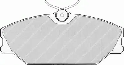 Комплект тормозных колодок, дисковый тормоз PREMIER FERODO купить