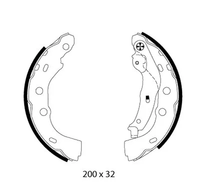 Комплект тормозных колодок MINTEX купить