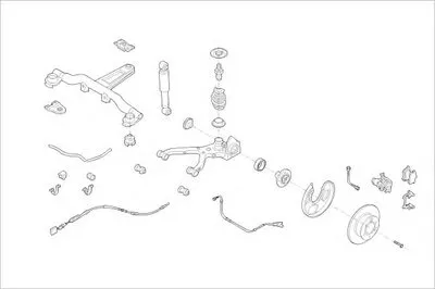 Подвеска колеса DELPHI купить