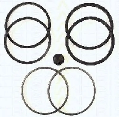 Ремкомплект, тормозной суппорт TRISCAN купить