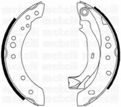 Комплект тормозных колодок METELLI купить