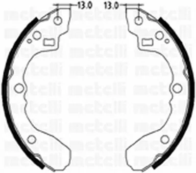 Комплект тормозных колодок METELLI купить