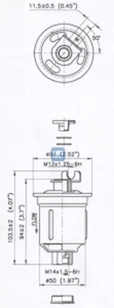 Топливный фильтр UFI купить