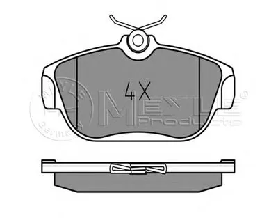 Комплект тормозных колодок, дисковый тормоз MEYLE купить