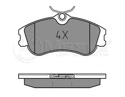 Комплект тормозных колодок, дисковый тормоз MEYLE купить