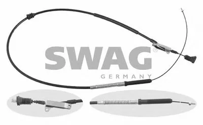 Трос, стояночная тормозная система SWAG купить