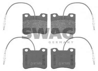 Комплект тормозных колодок, дисковый тормоз SWAG купить