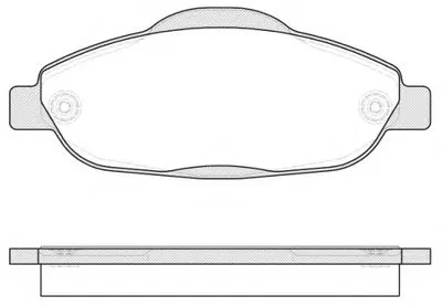 Комплект тормозных колодок, дисковый тормоз REMSA купить