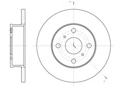Тормозной диск REMSA купить