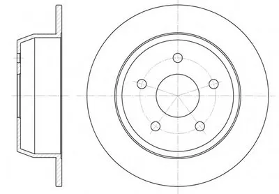 Тормозной диск REMSA купить