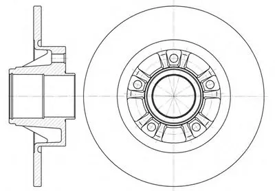 Тормозной диск REMSA купить