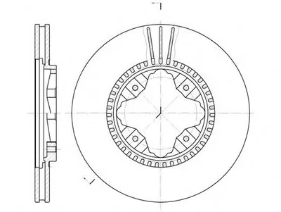 Тормозной диск REMSA купить