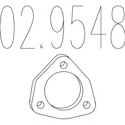 Прокладка, труба выхлопного газа MTS купить