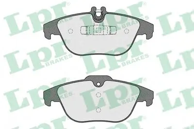 Комплект тормозных колодок, дисковый тормоз LPR купить