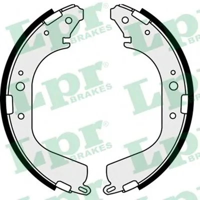 Комплект тормозных колодок LPR купить