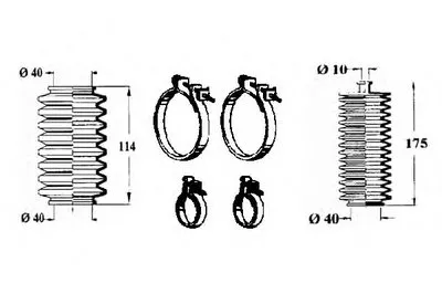 Комплект пылника, рулевое управление OCAP купить