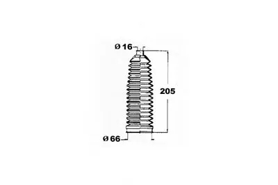 Пыльник, рулевое управление OCAP купить