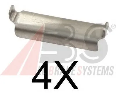 Комплектующие, колодки дискового тормоза A.B.S. купить