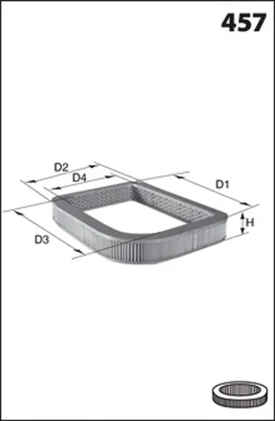Воздушный фильтр MECAFILTER MECAFILTER купить