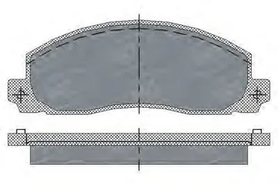 Комплект тормозных колодок, дисковый тормоз SCT Germany купить
