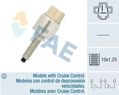 Выключатель фонаря сигнала торможения FAE купить