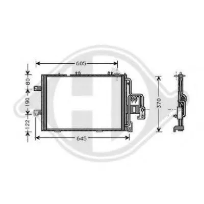 Конденсатор, кондиционер DIEDERICHS купить