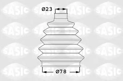 Комплект пылника, приводной вал SASIC купить