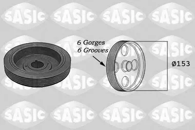 Ременный шкив, коленчатый вал SASIC купить