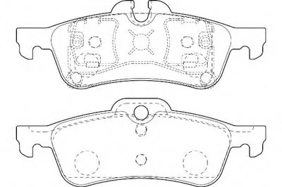 Комплект тормозных колодок, дисковый тормоз DURON купить